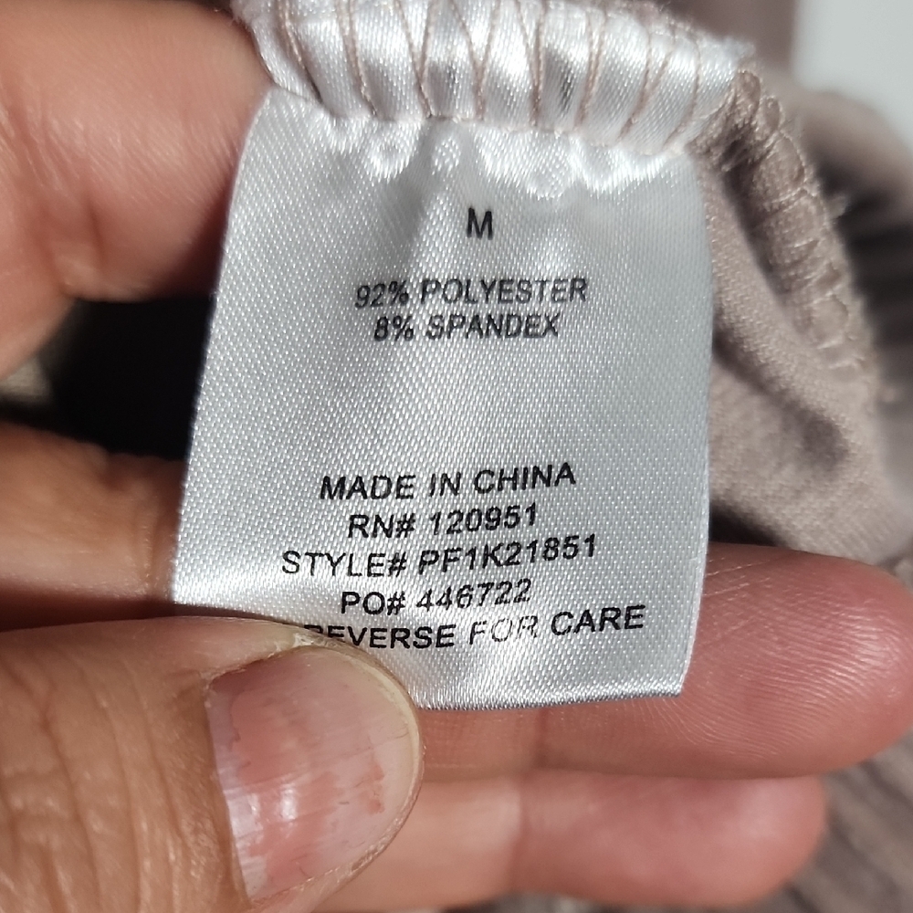 Women's Taupe Pullover Top - Picture 5 of 8